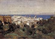 Corot Camille View of Genoa painting